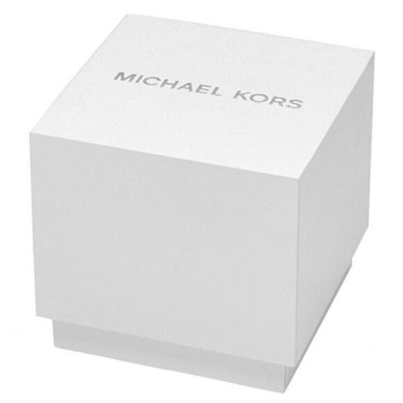 Michael Kors Rose Gold Leather Watch MK2907 Portia Three-hand Blush - Picture 5 of 5